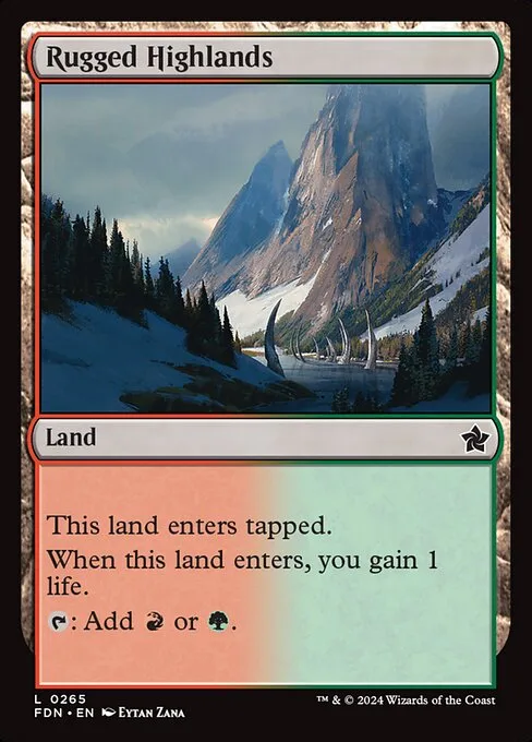 Rugged Highlands · Foundations 265/771