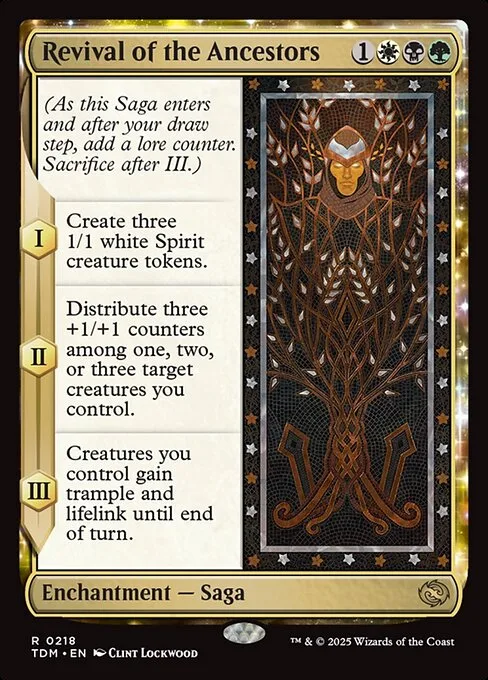 Revival of the Ancestors · Tarkir: Dragonstorm 218/427
