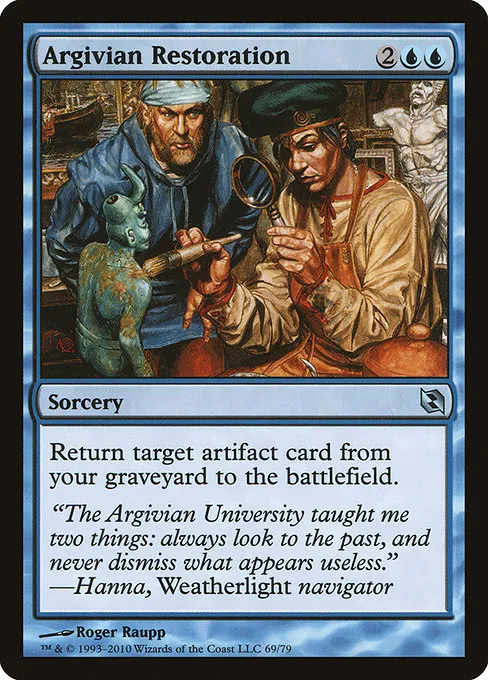 Argivian Restoration · Duel Decks: Elspeth vs. Tezzeret 69/79