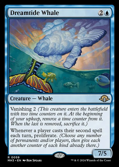 Dreamtide Whale · Modern Horizons 3 59/528