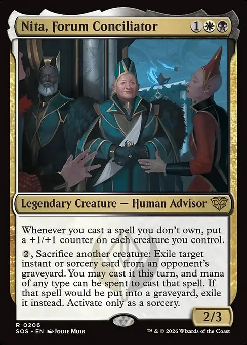 Nita, Forum Conciliator · Secrets of Strixhaven 206/368