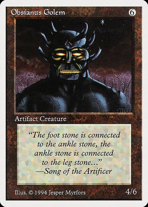 Obsianus Golem · Summer Magic / Edgar 268/306