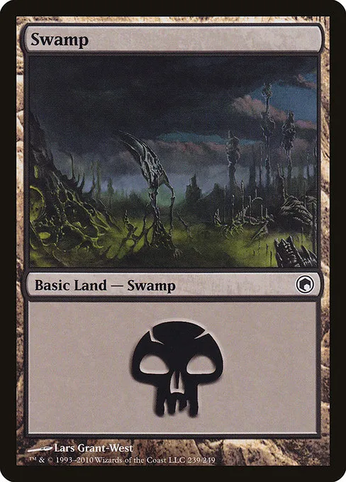 Swamp · Scars of Mirrodin 239/249