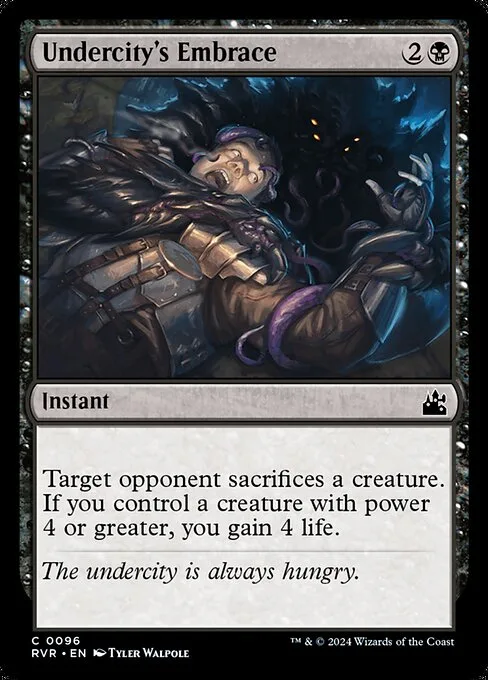 Undercity's Embrace · Ravnica Remastered 96/531