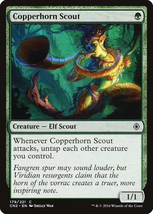 Copperhorn Scout · Conspiracy: Take the Crown 179/222