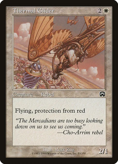 Thermal Glider · Mercadian Masques 53/350