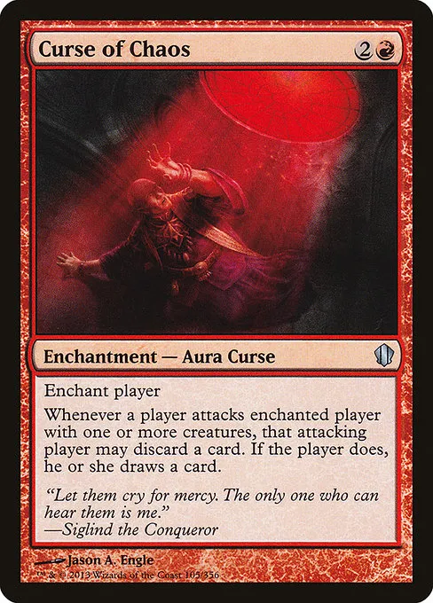 Curse of Chaos · Commander 2013 105/356