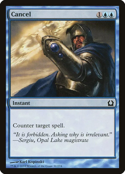 Cancel · Return to Ravnica 31/274