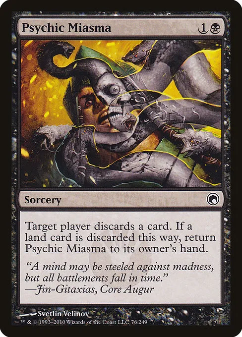 Psychic Miasma · Scars of Mirrodin 76/249