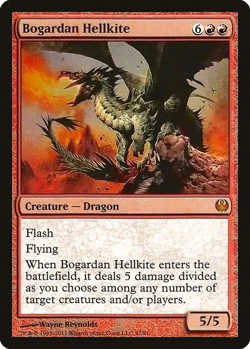 Bogardan Hellkite · Duel Decks: Knights vs. Dragons 47/81