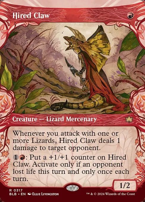 Hired Claw · Bloomburrow 317/398