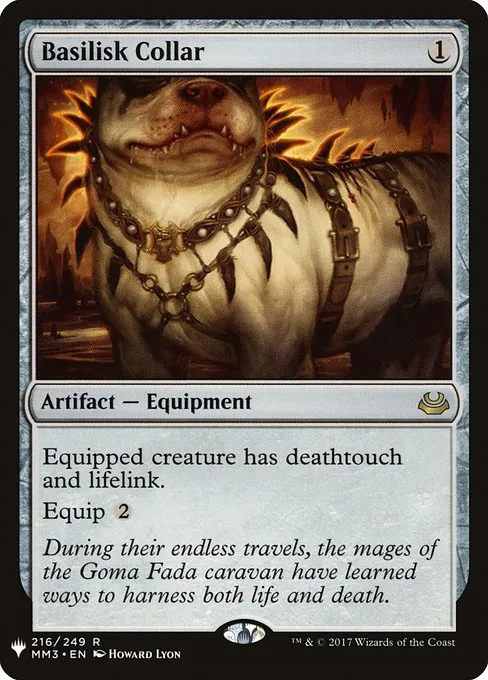 Basilisk Collar · The List MM3-216/5050