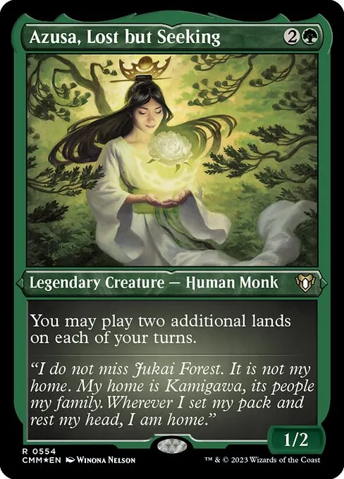 Azusa, Lost but Seeking · Commander Masters 554/1067