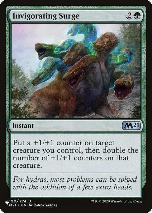 Invigorating Surge · The List M21-190/5050