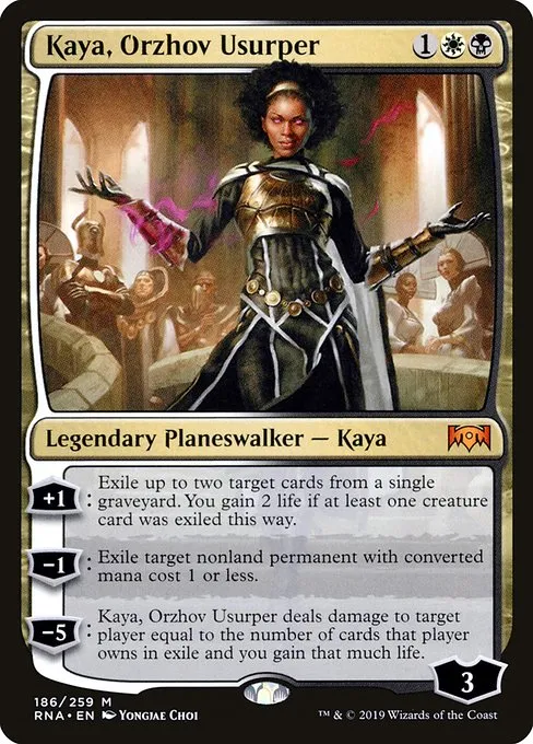 Kaya, Orzhov Usurper · Ravnica Allegiance 186/273