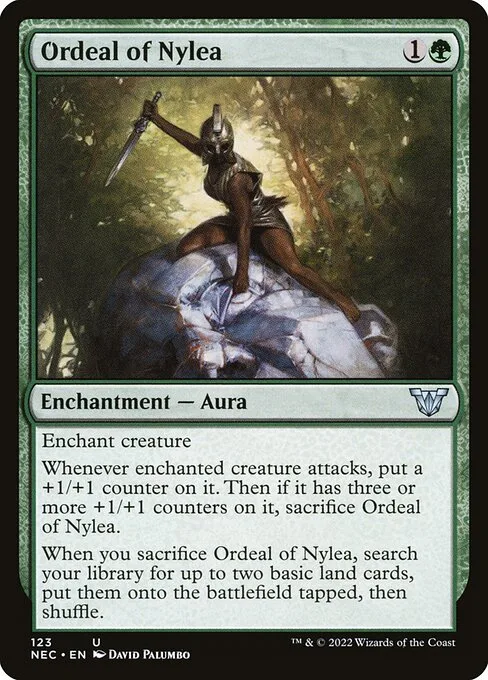 Ordeal of Nylea · Neon Dynasty Commander 123/179