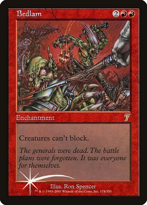 Bedlam · Seventh Edition 174★/708