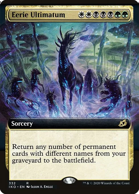 Eerie Ultimatum · Ikoria: Lair of Behemoths 332/390