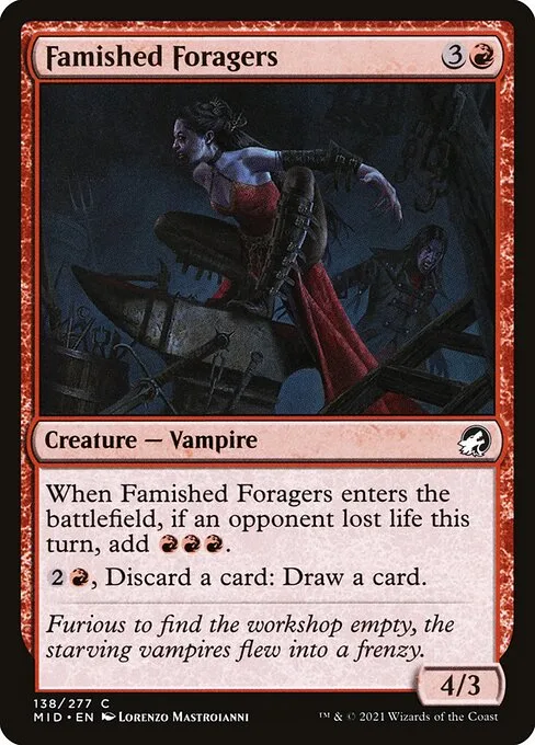 Famished Foragers · Innistrad: Midnight Hunt 138/399