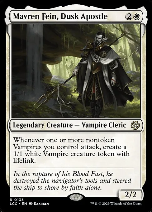 Mavren Fein, Dusk Apostle · The Lost Caverns of Ixalan Commander 133/370
