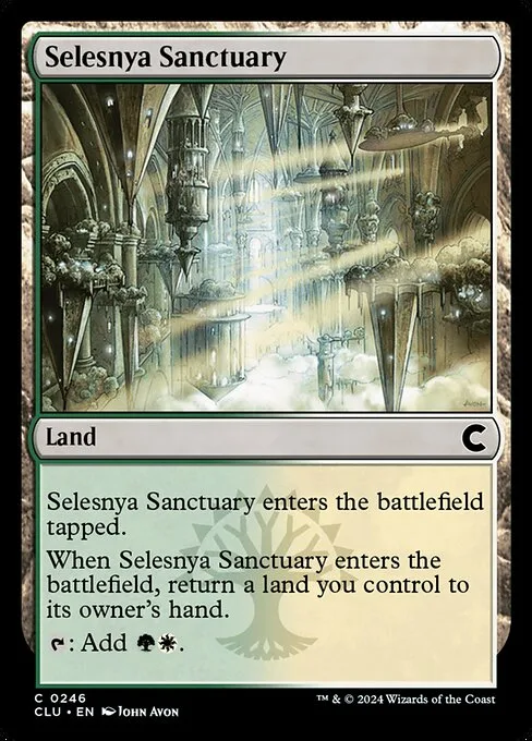 Selesnya Sanctuary · Ravnica: Clue Edition 246/284