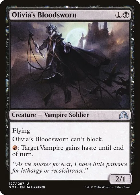 Olivia's Bloodsworn · Shadows over Innistrad 127/302