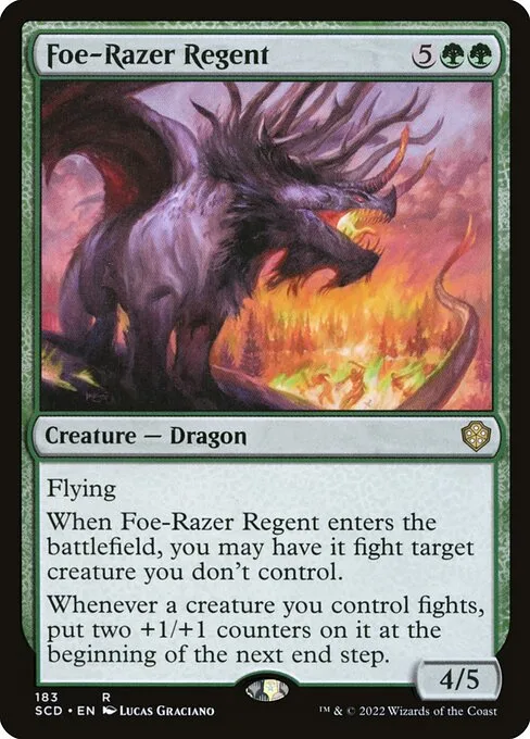Foe-Razer Regent · Starter Commander Decks 183/352