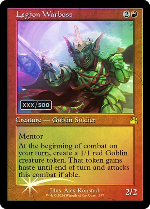 Legion Warboss · Ravnica Remastered 337z/531