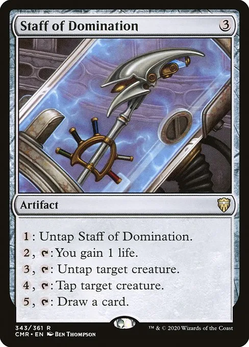 Staff of Domination · Commander Legends 343/718