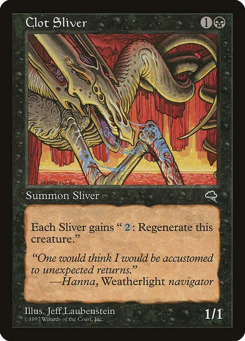 Clot Sliver · Tempest 112/350