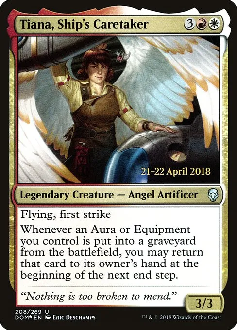 Tiana, Ship's Caretaker · Dominaria Promos 208s/118