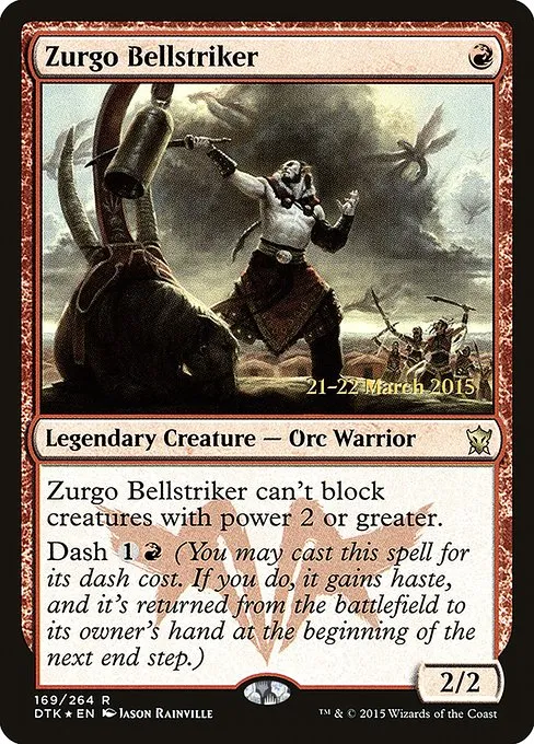 Zurgo Bellstriker · Dragons of Tarkir Promos 169s/51