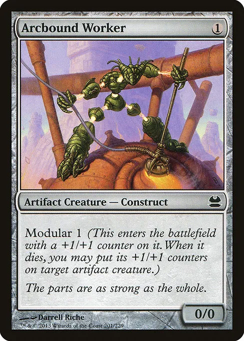 Arcbound Worker · Modern Masters 201/229