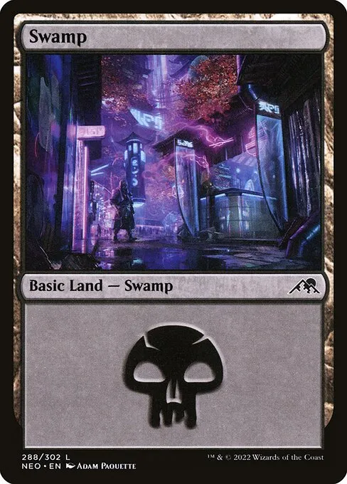 Swamp · Kamigawa: Neon Dynasty 288/531