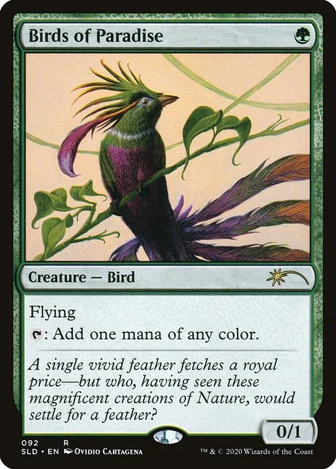 Birds of Paradise · Secret Lair Drop 92/2547