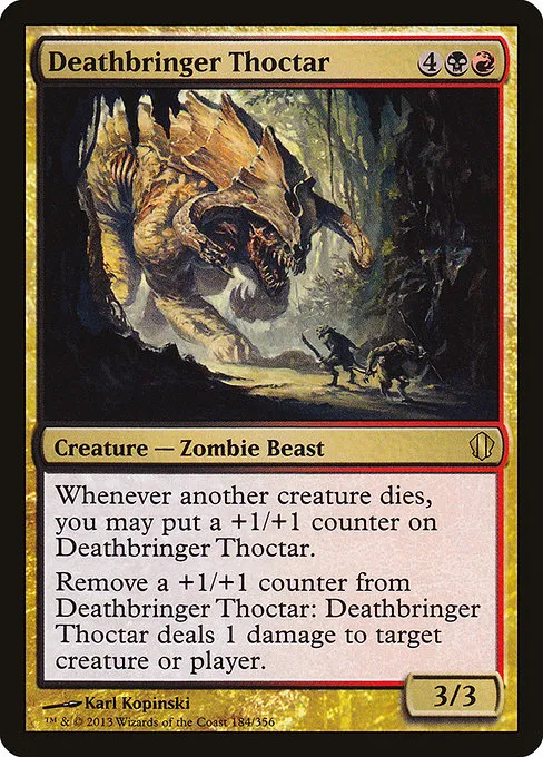 Deathbringer Thoctar · Commander 2013 184/356