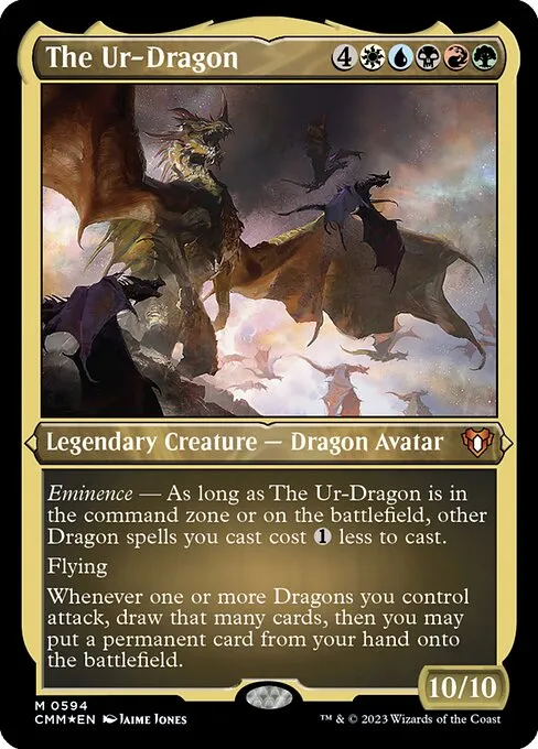 The Ur-Dragon · Commander Masters 594/1067