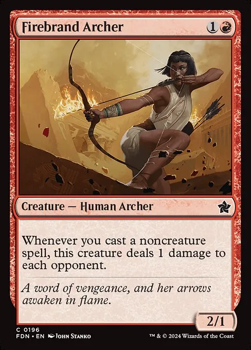 Firebrand Archer · Foundations 196/771