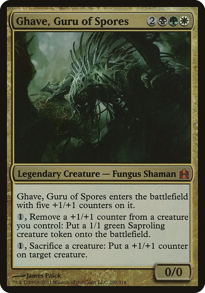 Ghave, Guru of Spores · Commander 2011 Oversized 200/15