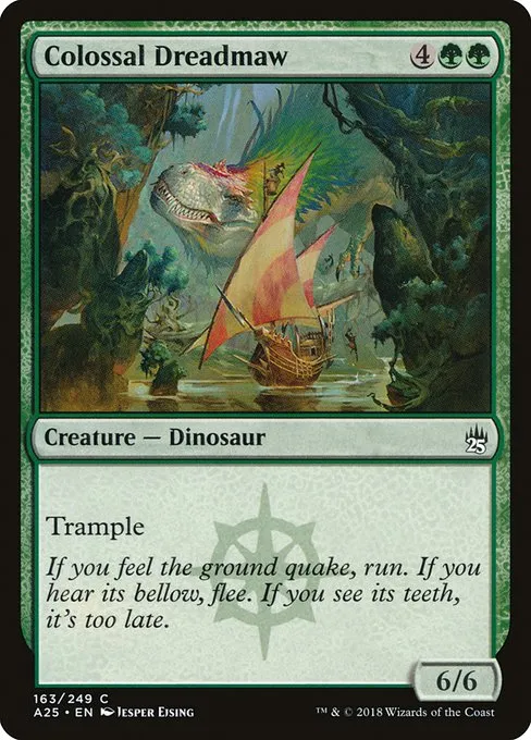 Colossal Dreadmaw · Masters 25 163/249