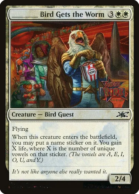 _____ Bird Gets the Worm · Unfinity 291/639