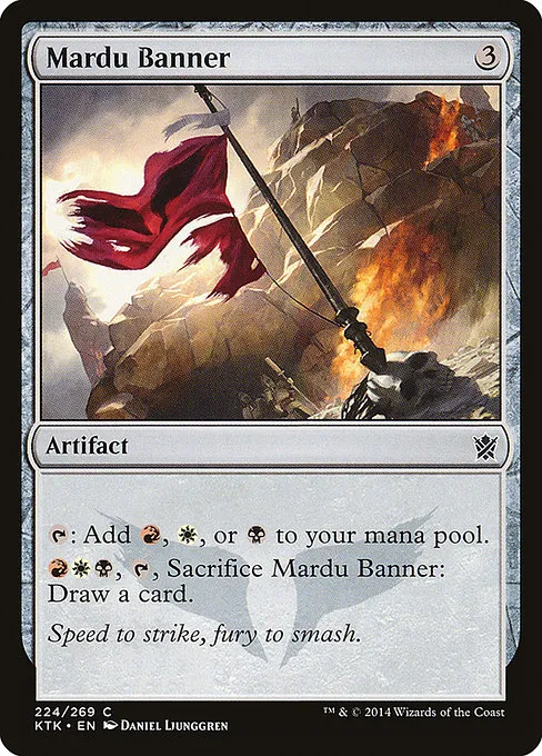 Mardu Banner · Khans of Tarkir 224/293