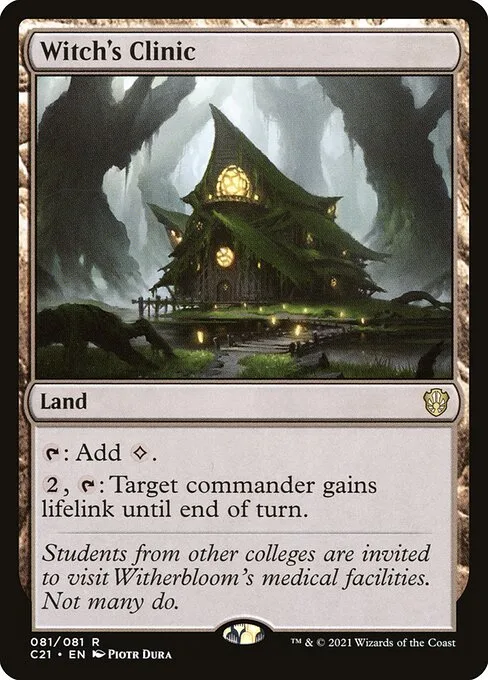 Witch's Clinic · Commander 2021 81/409