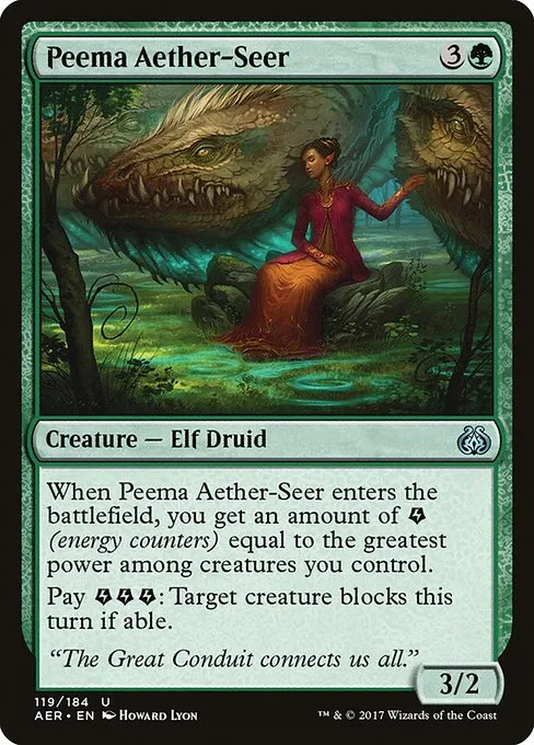 Peema Aether-Seer · Aether Revolt 119/197