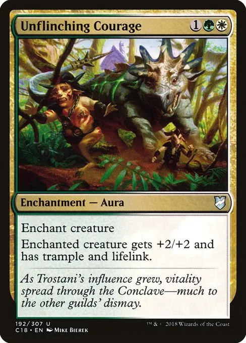 Unflinching Courage · Commander 2018 192/307