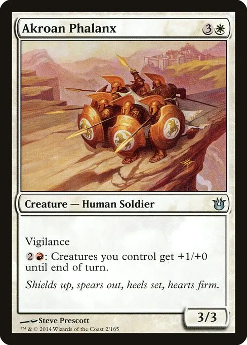 Akroan Phalanx · Born of the Gods 2/165