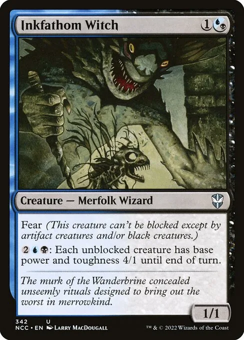 Inkfathom Witch · New Capenna Commander 342/447