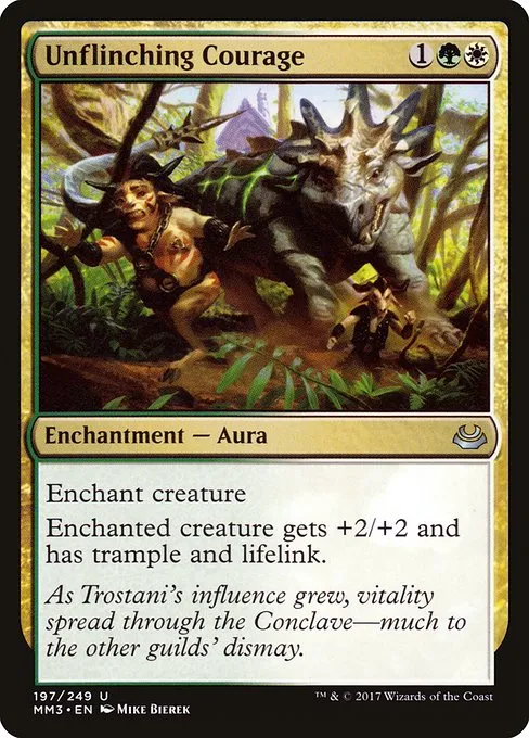 Unflinching Courage · Modern Masters 2017 197/249