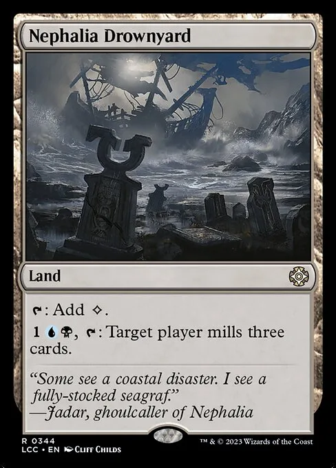 Nephalia Drownyard · The Lost Caverns of Ixalan Commander 344/370