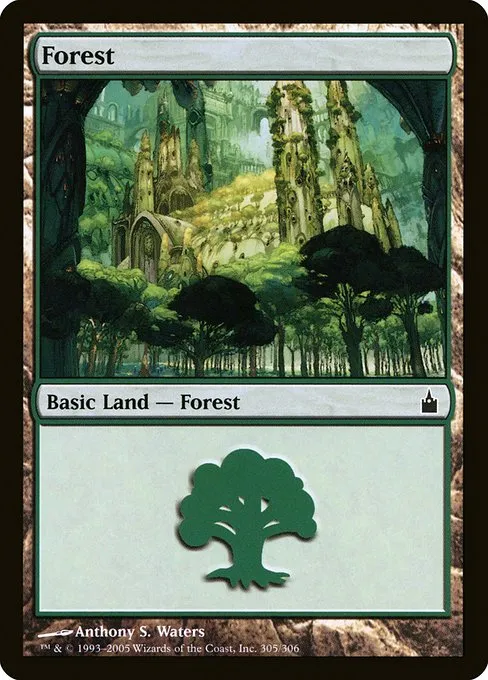 Forest · Ravnica: City of Guilds 305/306